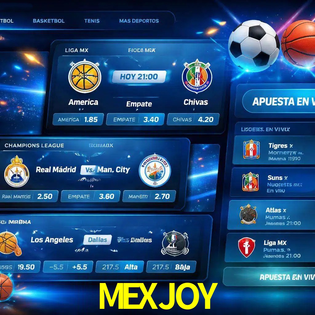 Mercados de apuestas deportivas MEXJOY para jugadores en México