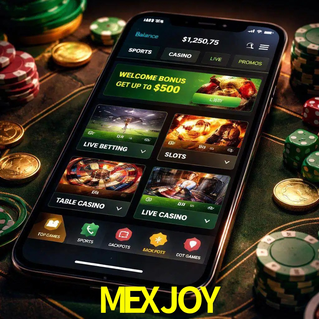 Diseño de juegos móviles MEXJOY para usuarios en México